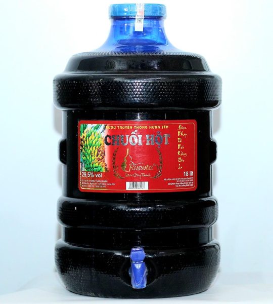 Rượu chuối hột rừng (Bình 20 lít)