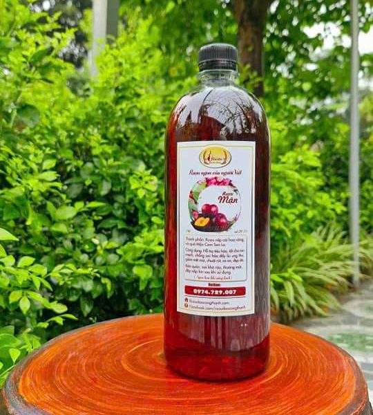 Rượu mận tím Mộc Châu (1lit)